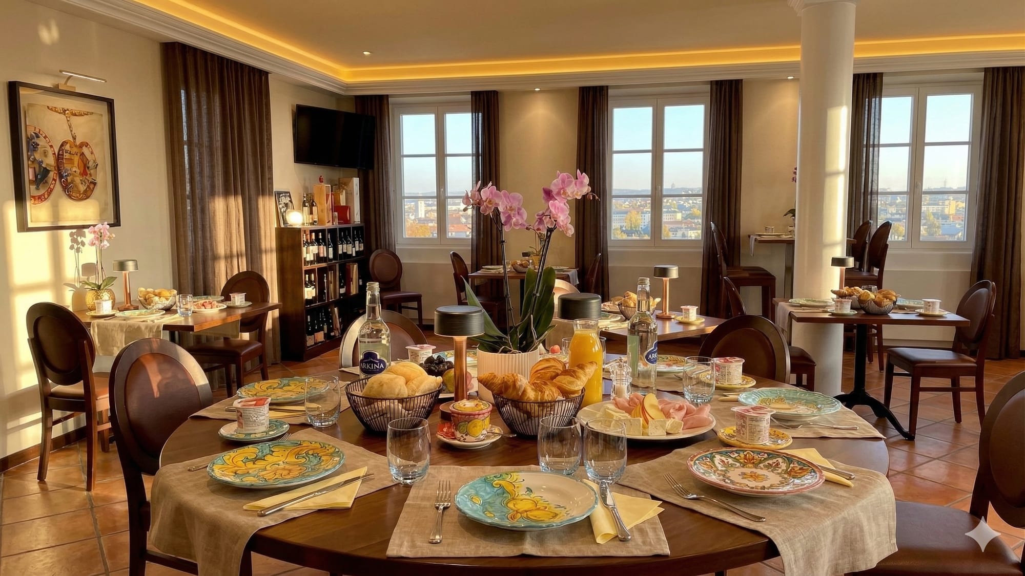 Le bistrot au petit matin