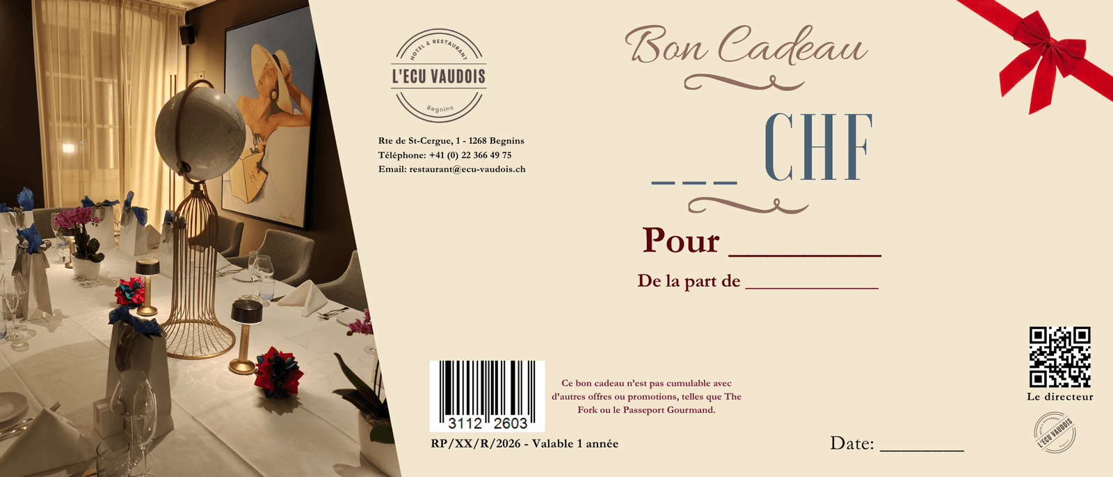 Modèle de bon cadeau 3